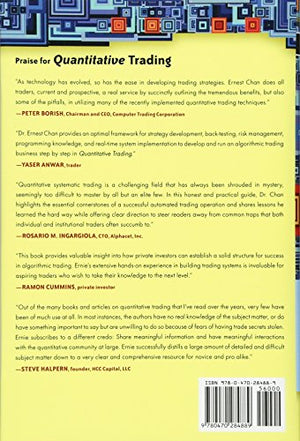 Quantitative Trading: How To Build Your Own Algorithmic Trading Business,New