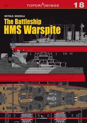 The Battleship HMS Warspite (TopDrawings),Used