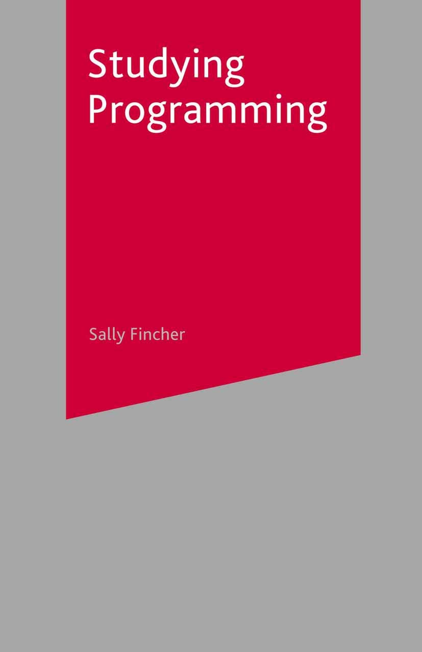 Studying Programming (Bloomsbury Study Skills, 37),Used