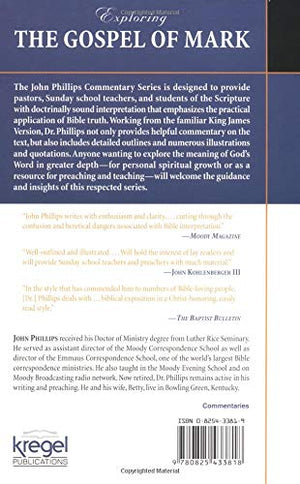 Exploring The Gospel Of Mark (John Phillips Commentary Series),New