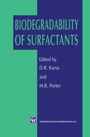 Biodegradability of Surfactants,Used