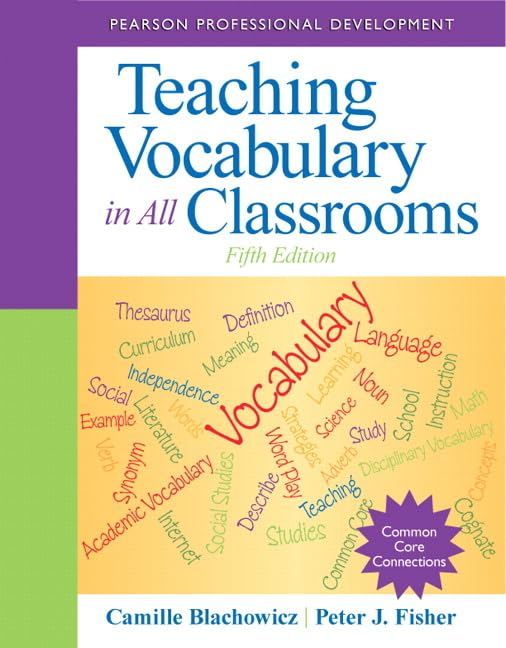 Teaching Vocabulary in All Classrooms (Pearson Professional Development),Used