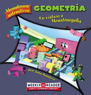 Geometria / Geometry: Un Vistazo a Monstruopolis / Looking Down on Monster Town (Monstruos Matematicos / Math Monsters) (Spanish,Used