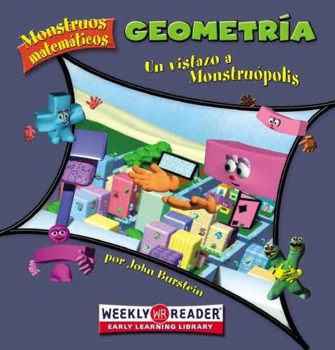 Geometria / Geometry: Un Vistazo a Monstruopolis / Looking Down on Monster Town (Monstruos Matematicos / Math Monsters) (Spanish,Used