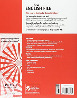 New English File Elementary: Workbook Without Answer Key,Used