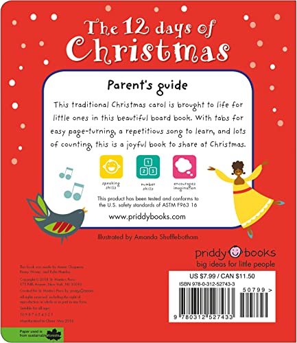 The 12 Days of Christmas: A liftthetab book (LifttheFlap Tab Books, 1),Used