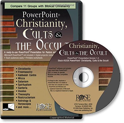 Christianity, Cults And The Occult Powerpoint,Used
