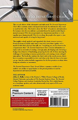 The Essential Department Chair: A Comprehensive Desk Reference,Used