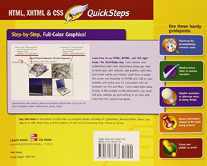 HTML, XHTML & CSS QuickSteps,Used