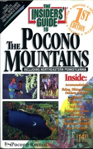 Pocono Mountains (Insiders' Guide to the Pocono Mountains),Used