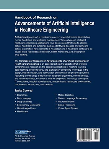 Handbook of Research on Advancements of Artificial Intelligence in Healthcare Engineering (1),Used