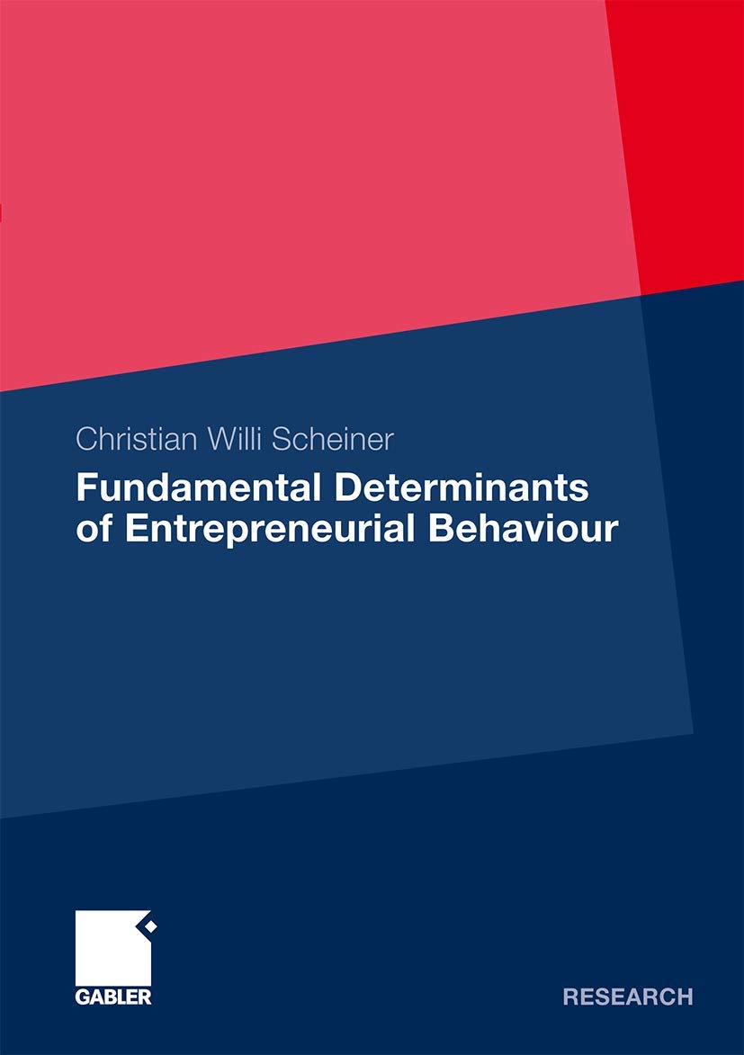 Fundamental Determinants of Entrepreneurial Behaviour,Used