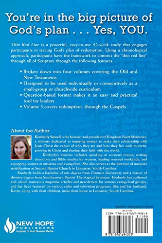Thin Red Line, Volume 3: Tracing Gods Amazing Story of Redemption Through Scripture,Used