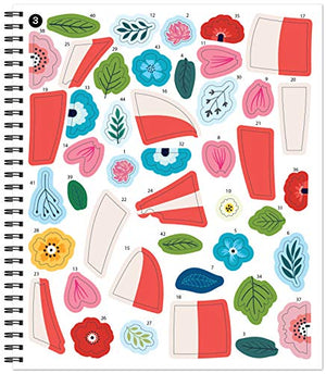Brain Games  Sticker by Number: Garden Blooms,New