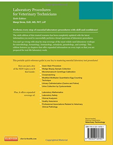 Laboratory Procedures For Veterinary Technicians, 6Th Edition