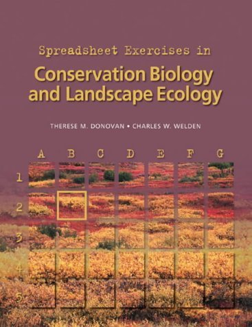 Conservation Biology and Landscape Ecology: Spreadsheet Exercises,Used