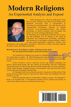 MODERN RELIGIONS: AN EXPERIENTIAL ANALYSIS AND EXPOS,Used
