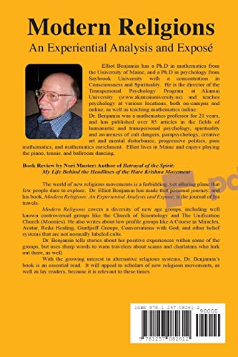 MODERN RELIGIONS: AN EXPERIENTIAL ANALYSIS AND EXPOS,Used