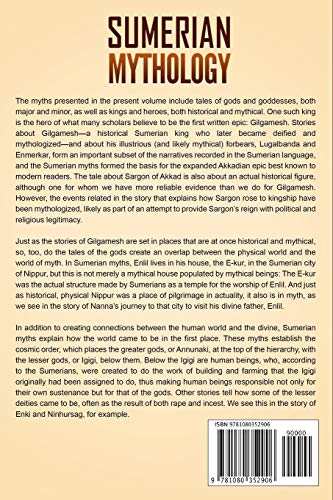 Sumerian Mythology: Captivating Myths of Gods, Goddesses, and Legendary Creatures of Ancient Sumer and Their Importance to the S,Used