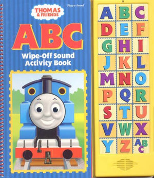 Thomas & Friends ABC WipeOff Sound Activity Book,Used