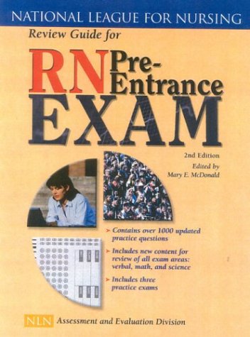 Review Guide for RN Pre Entrance Exam, 2nd Edition,Used