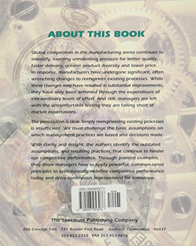 Synchronous Management : ProfitBased Manufacturing for the 21st Century Vol 2,New