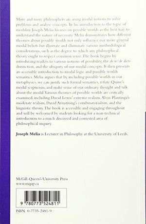 Modality (Volume 13) (Central Problems of Philosophy),Used