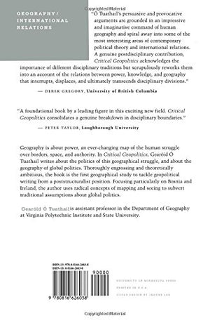 Critical Geopolitics: The Politics of Writing Global Space (Volume 6) (Barrows Lectures),Used