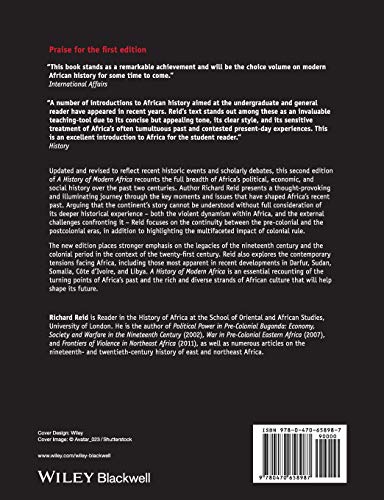 A History of Modern Africa: 1800 to the Present,Used