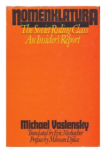 Nomenklatura: The Soviet Ruling Class,Used