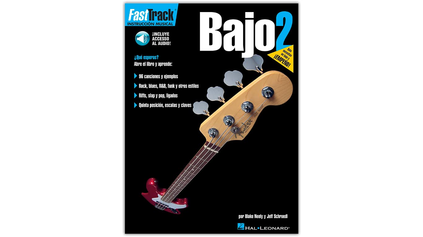 FastTrack Bass Method 2  Spanish Edition (Fast Track (Hal Leonard)),Used