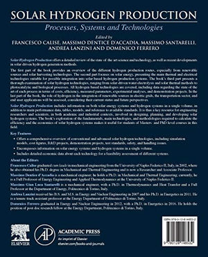 Solar Hydrogen Production: Processes, Systems and Technologies,Used
