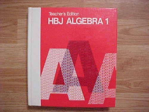 HBJ Algebra 1,Used