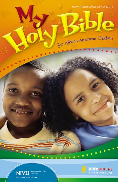 NIV, My Holy Bible for AfricanAmerican Children, Large Print, Hardcover,Used