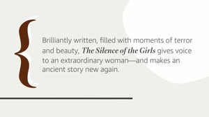 The Silence Of The Girls: A Novel (The Women Of Troy Series),Used