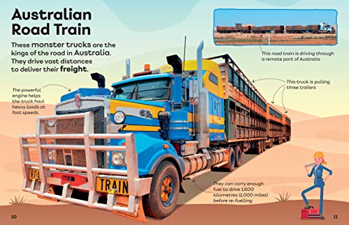 The Mighty Mechanics Guide to Marvellous Vehicles: Trucks, Tractors, Emergency & Construction Vehicles and much more,Used