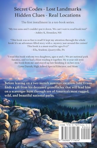 Mystery In Rocky Mountain National Park (National Park Mystery Series),Used