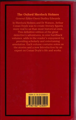 The Memoirs of Sherlock Holmes (The ^AOxford Sherlock Holmes),Used