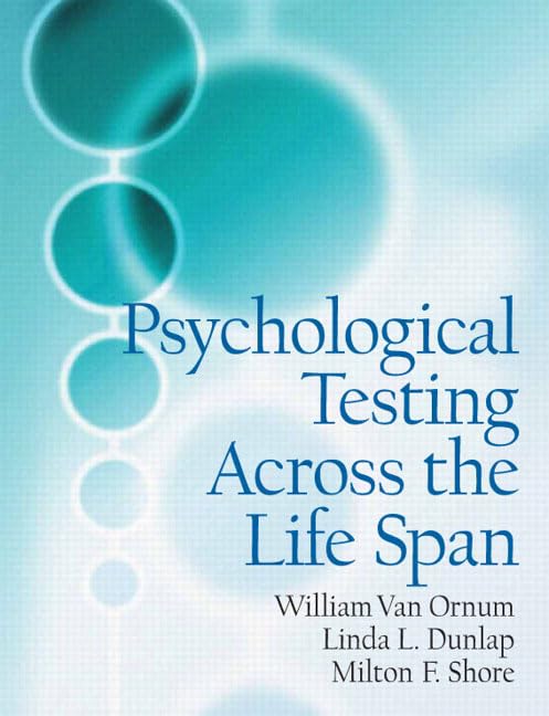 Psychological Testing Across the Life Span,Used