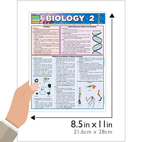 Biology 2 QuickStudy Laminated Reference Guide (QuickStudy Academic),New