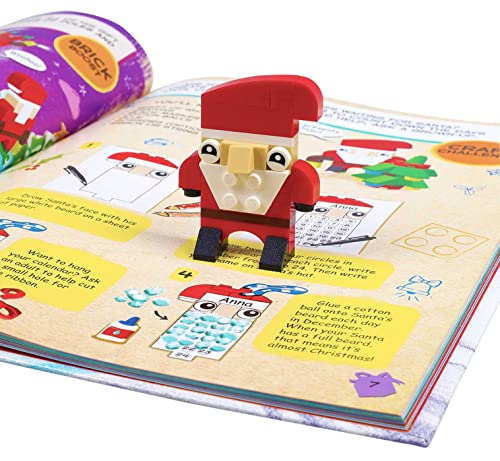 Lego Books: Build Christmas Fun! (Activity Book With Minifigure)-new