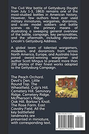 Gettysburg in Miniature: A Battle Overview Illustrated With Model Soldiers and Dioramas,Used