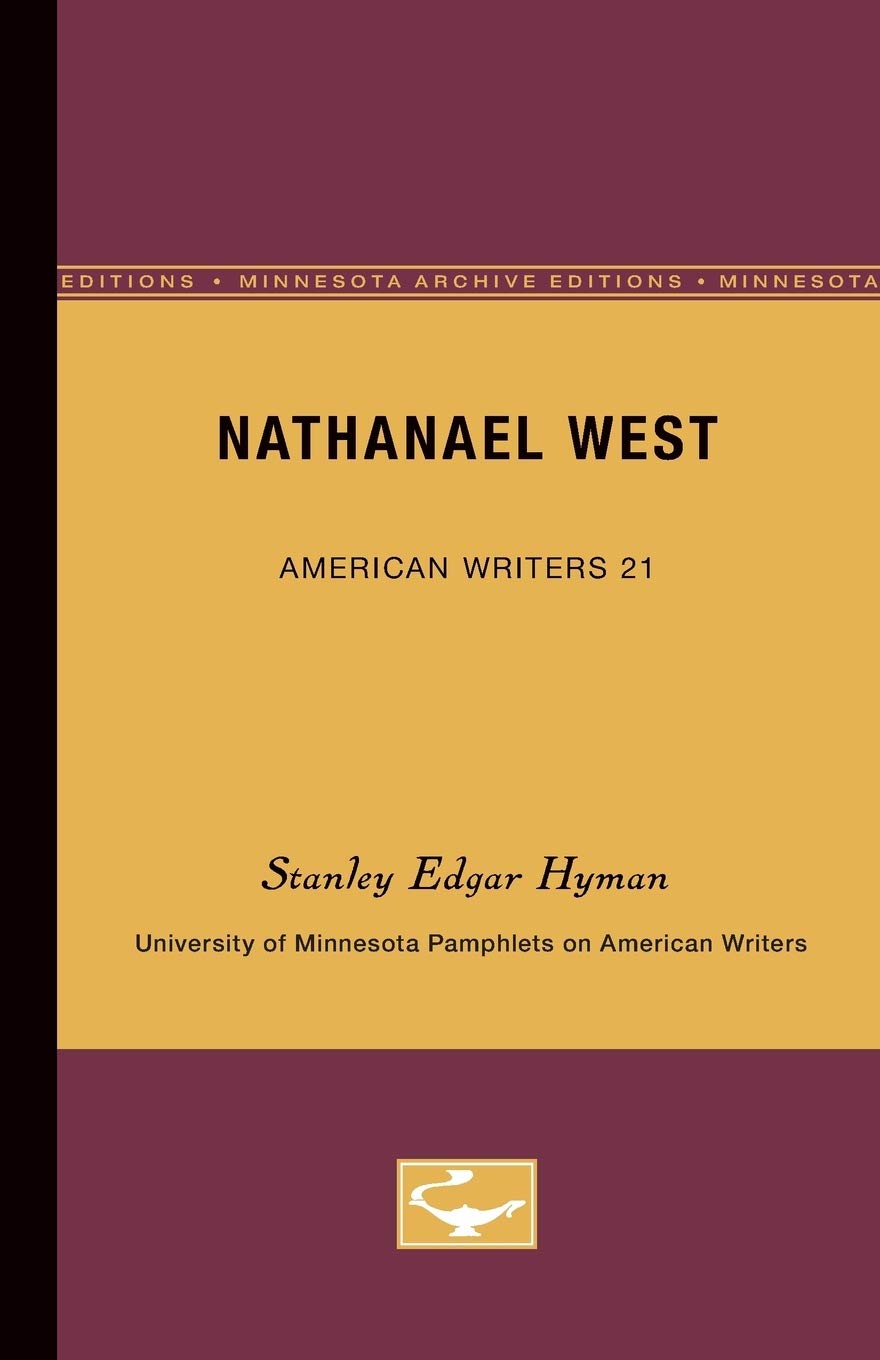 Nathanael West (University Of Minnesota Pamphlets On American Writers, No. 21),Used