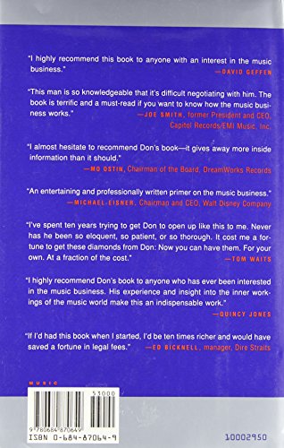 All You Need to Know About the Music Business: Revised and Updated for the 21st Century,Used
