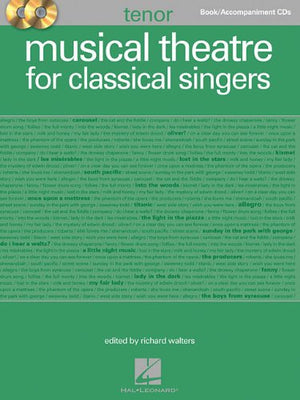 Musical Theatre for Classical Singers: Tenor Book/2CDs Pack,Used