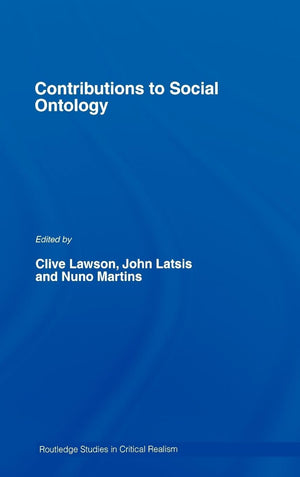 Contributions to Social Ontology (Routledge Studies in Critical Realism),Used