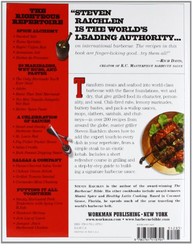 Barbecue! Bible Sauces, Rubs, And Marinades, Bastes, Butters, And Glazes (Steven Raichlen Barbecue Bible Cookbooks),Used