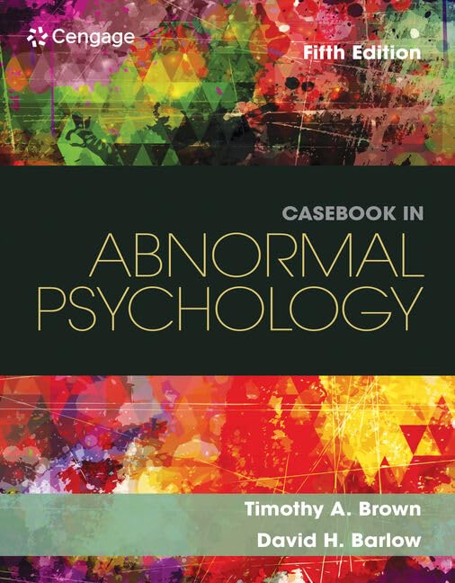 Casebook in Abnormal Psychology,New