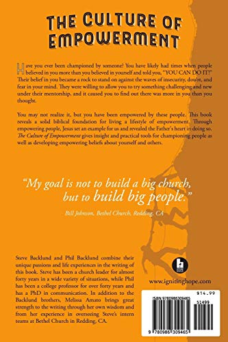 The Culture Of Empowerment: How To Champion People,New
