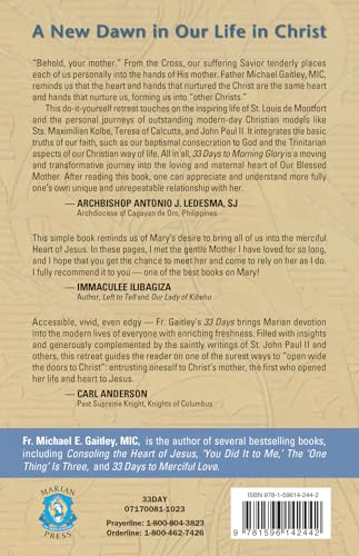 33 Days to Morning Glory: A DoItYourself Retreat In Preparation for Marian Consecration